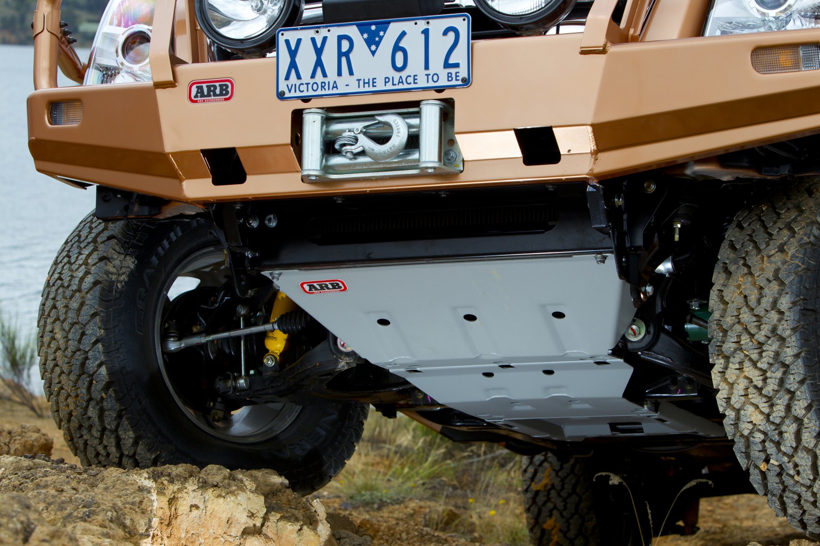 Osłona podwozia ARB – Isuzu D-MAX automat (2012-2015)